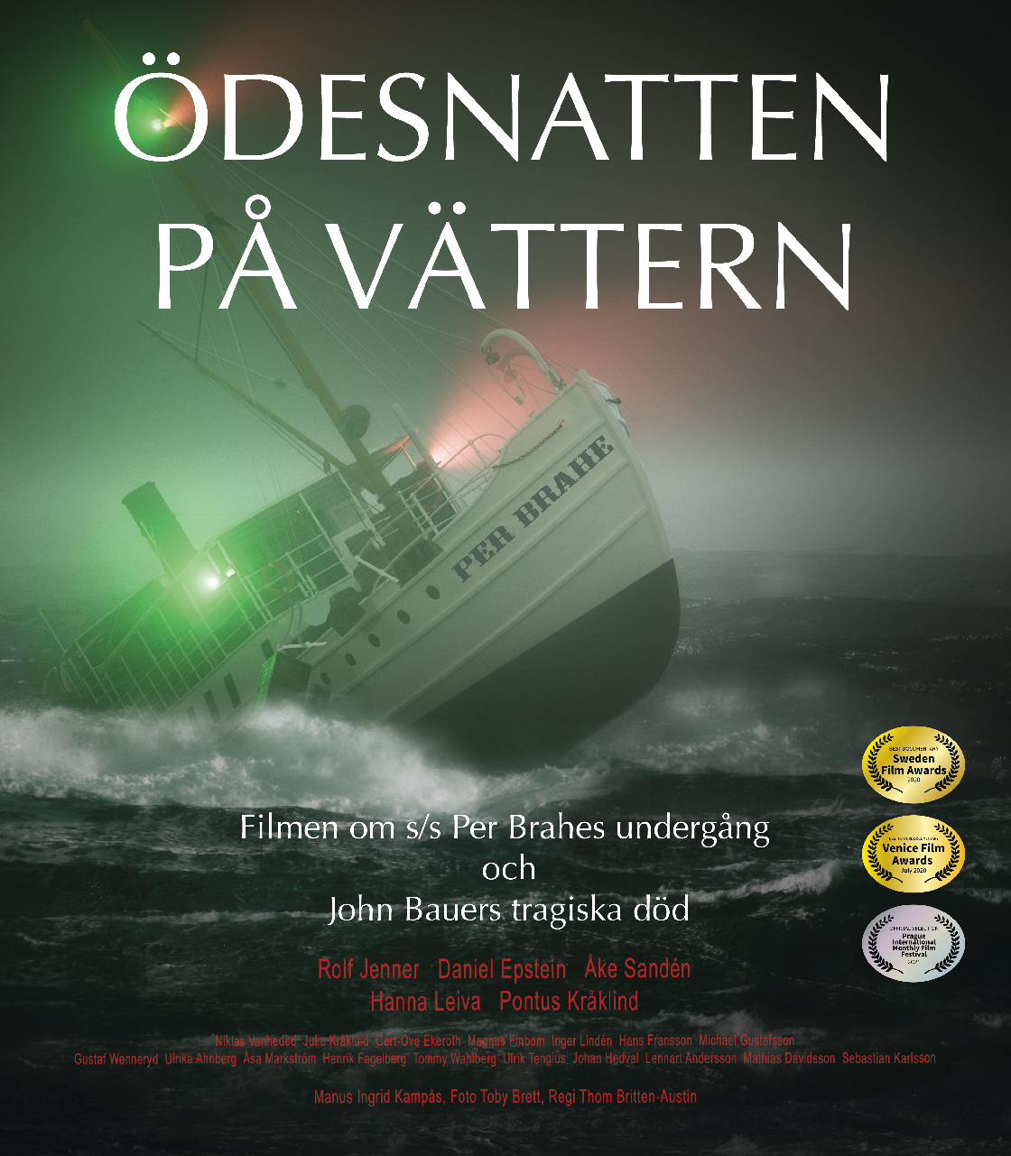 Film poster for Ödesnatten på Vättern